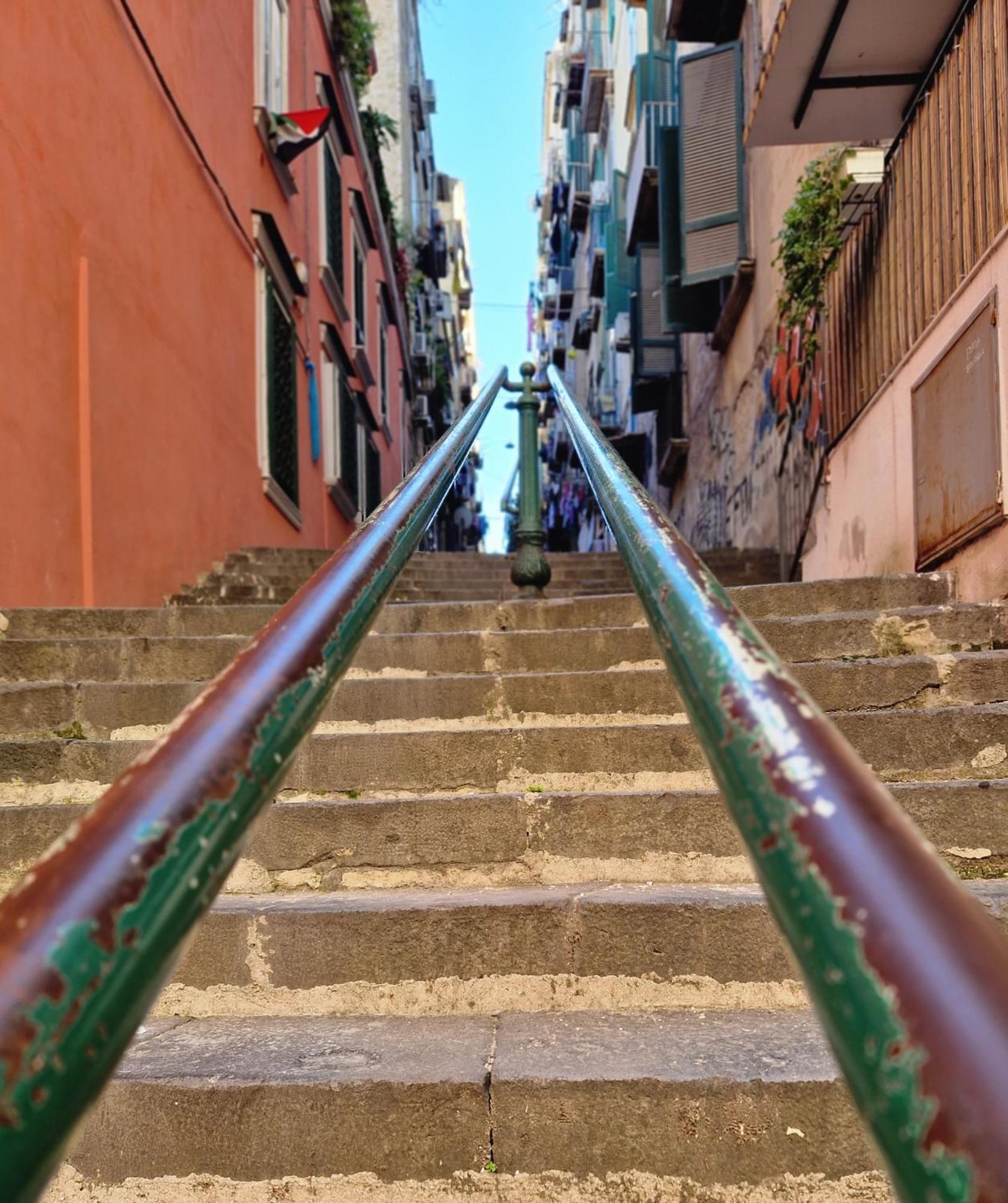 Scalinatella Villa Napoli Bagian luar foto