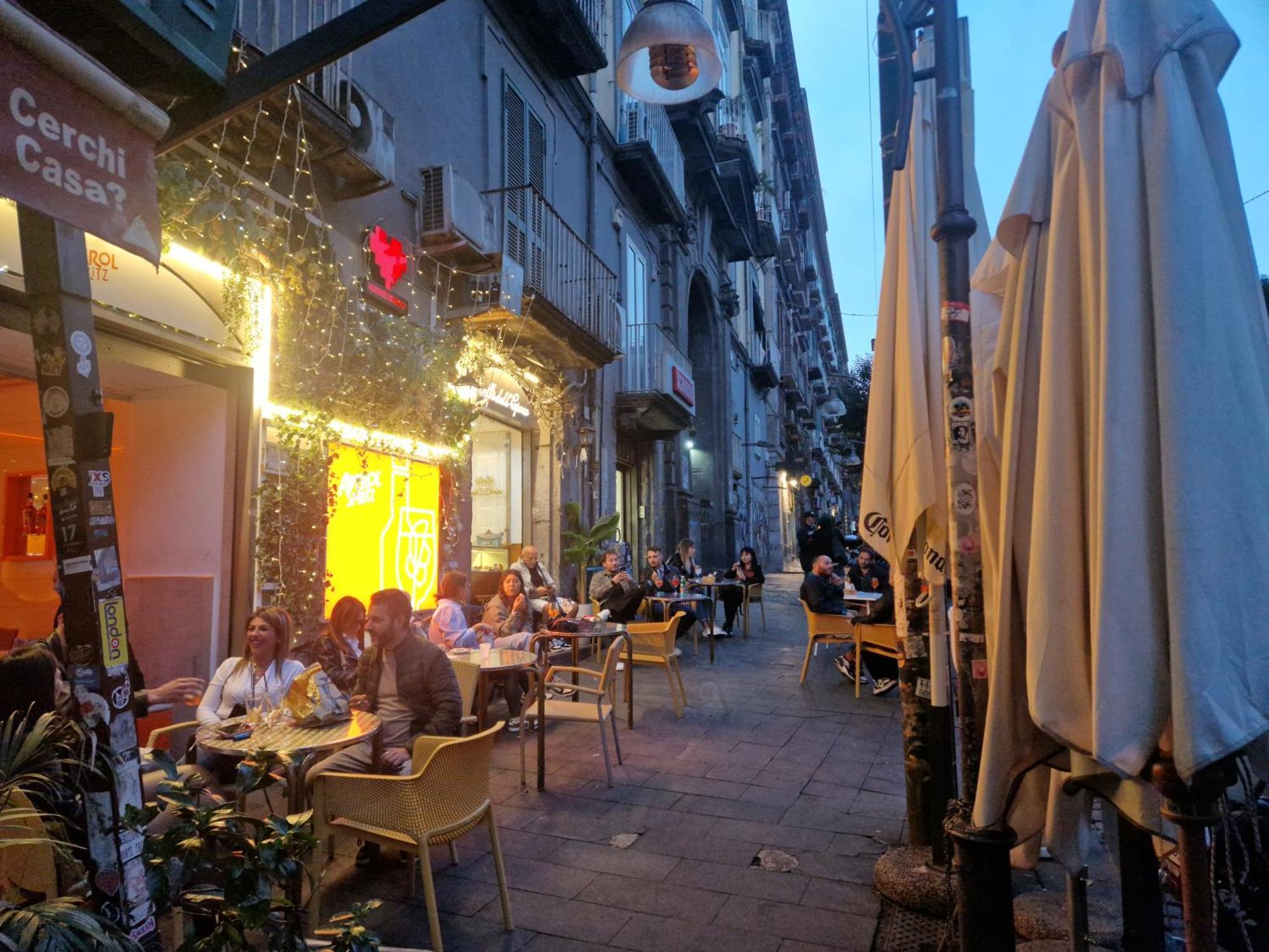 Scalinatella Villa Napoli Bagian luar foto