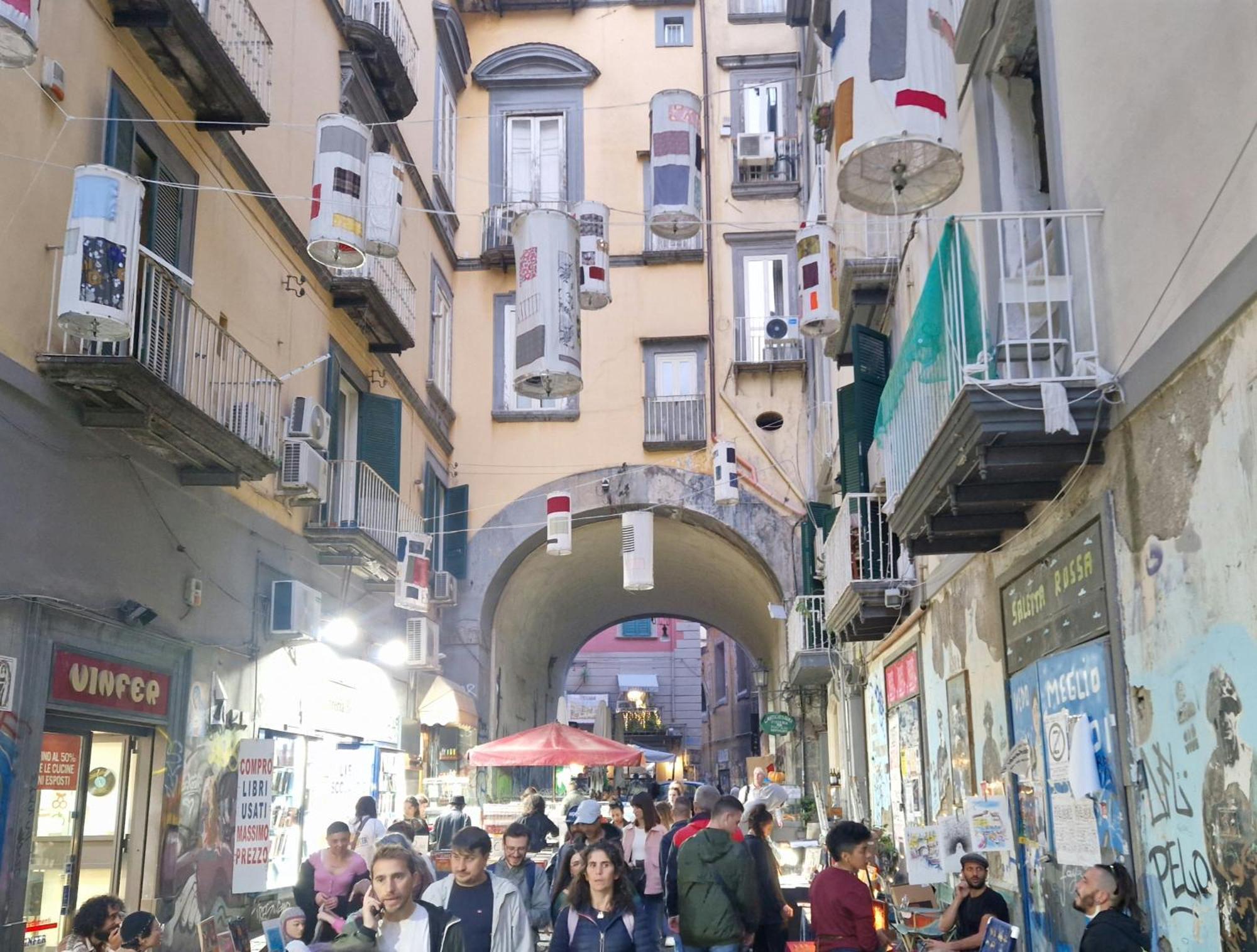 Scalinatella Villa Napoli Bagian luar foto